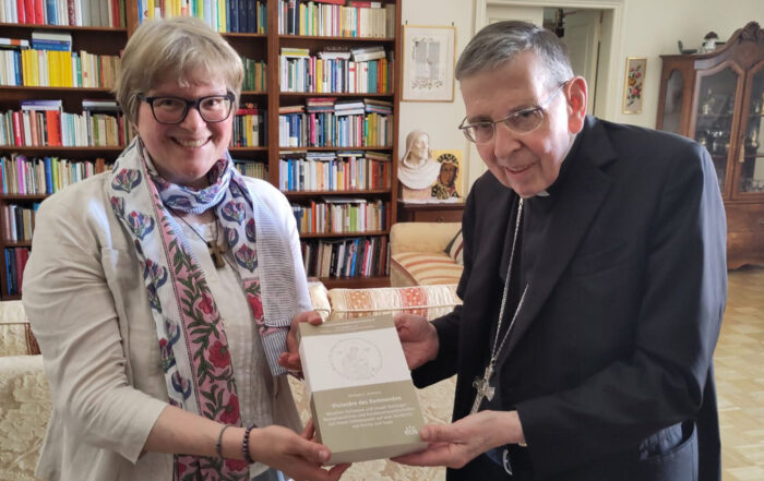 Buchpräsentation mit Buchübergabe in Rom (Vatikan) an Kurienkardinal Kurt Koch am 23. Juni 2025